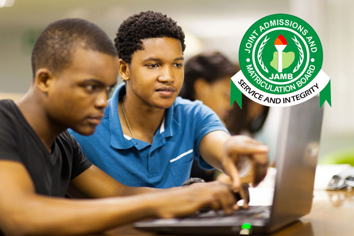 Students preparing for JAMB exams
